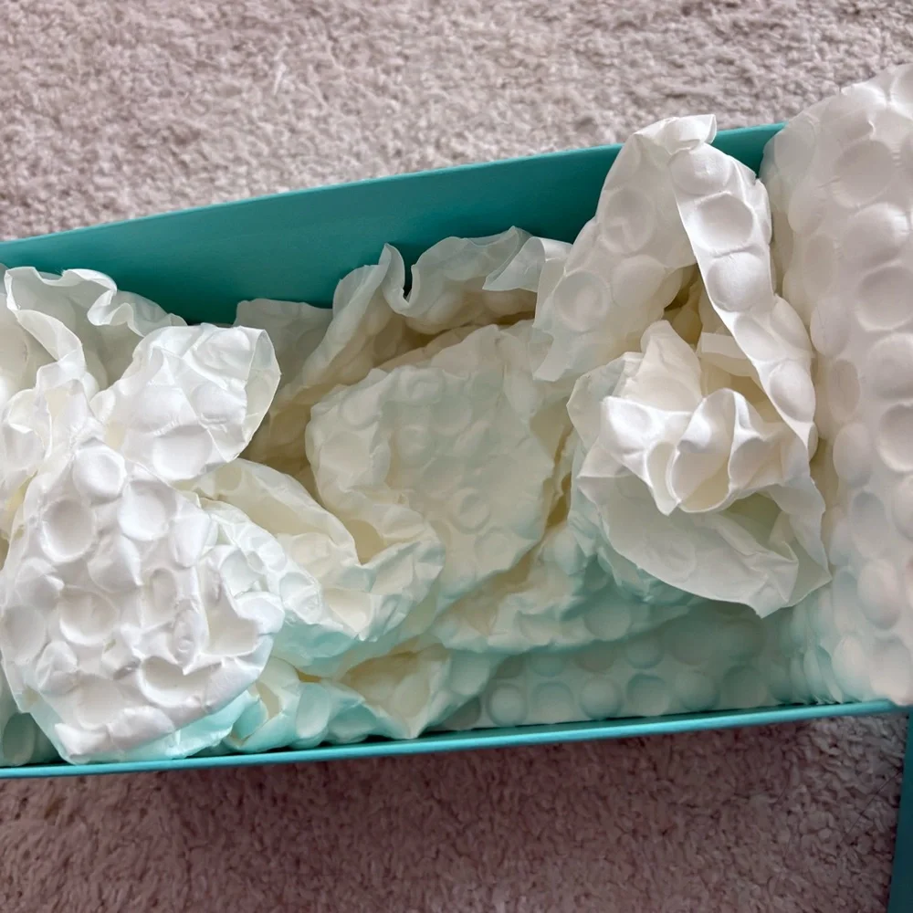 Tiffany & Co. Robin’s Egg Blue Gift Box with White Ribbon